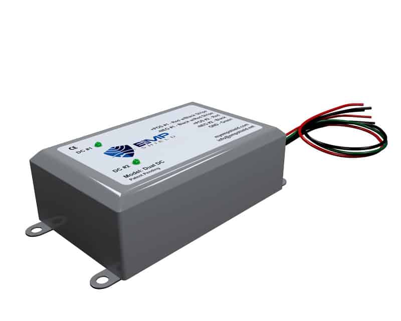 EMP Shield Dual DC MAX 600V For Large Solar Applications | Solar EMP Protection | EMP Hardening | EMP Shield | Mann Solar |
