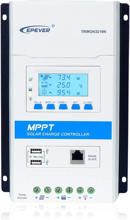 TRIRON 3210N | EPever | MPPT Solar Charge Controller | Mann Solar