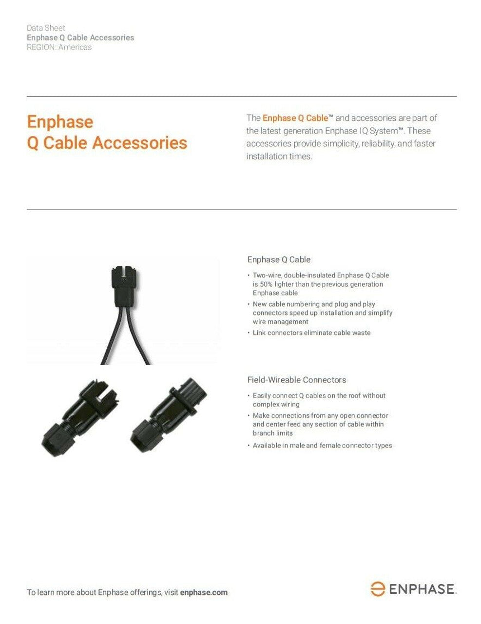 Terminator Cap for Q-Cable ends | Q-TERM-01 | Q-TERM-10 | Enphase | Mann Solar |