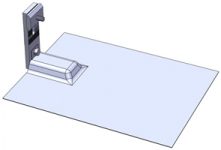 Rail-Based Mounting | L-Foot with Flashing and Rail Nut | Mann Solar | Roof Mount | Flashing