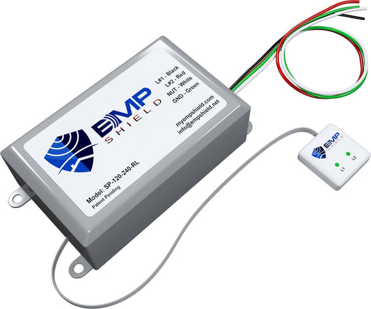 Home EMP & Lightning Protection + CME Defense (SP-120-240-RL / Concealed Model) | EMP Hardening | EMP Shield | Mann Solar |