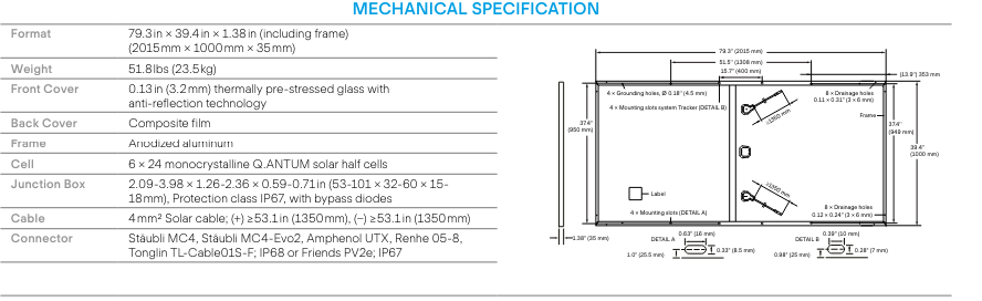 Q.PEAK DUO L-G5.2 395 | 395W | Q Cells | Mann Solar | Commercial Modules | $0.26 Per Watt