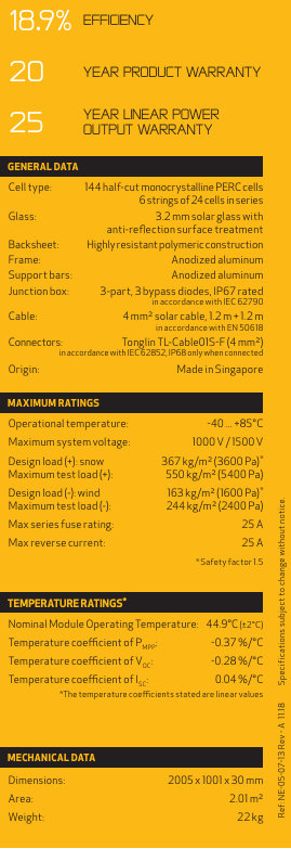 REC375TP2SM72 XV | 375W | REC Solar | Mann Solar | Commercial Modules | $0.246 Per Watt